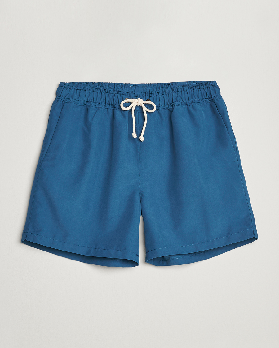 Hombres | Bañadores | Ripa Ripa | Plain Swimshorts Petrol Blue