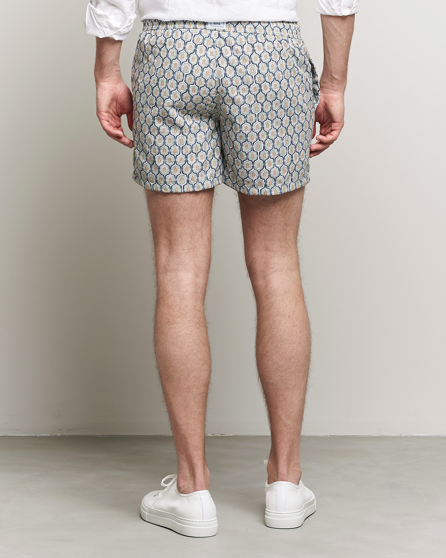 Hombres | Ripa Ripa Leaf Printed Swimshorts Light Green | Ripa Ripa | Leaf Printed Swimshorts Light Green