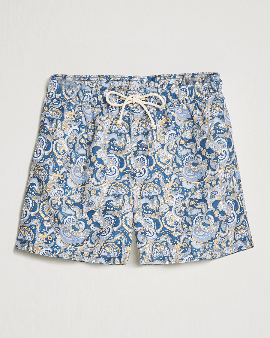 Hombres | Bañadores | Ripa Ripa | Printed Swimshorts Blue/Light Blue