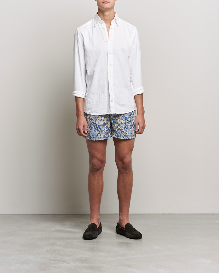 Hombres | Bañadores | Ripa Ripa | Printed Swimshorts Blue/Light Blue