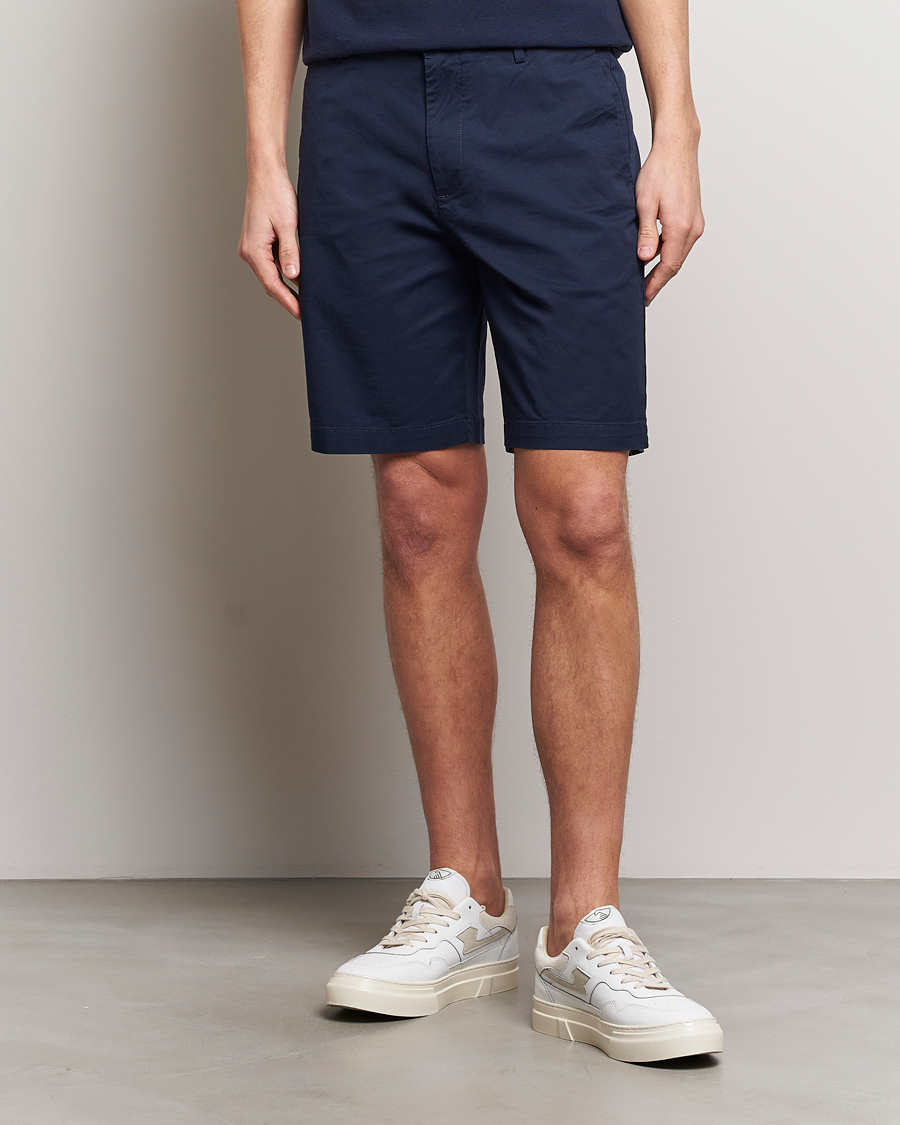 Hombres | Pantalones cortos | Dockers | Cotton Stretch Twill Chino Shorts Navy Blazer