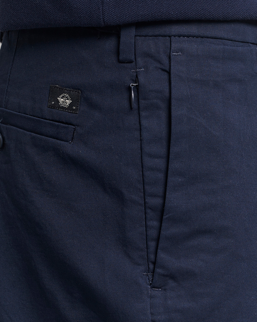 Hombres | Pantalones cortos | Dockers | Cotton Stretch Twill Chino Shorts Navy Blazer