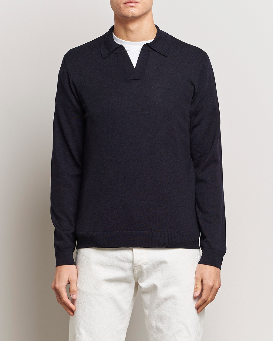 Hombres | A Day's March | A Day's March | Manol Merino Polo Navy