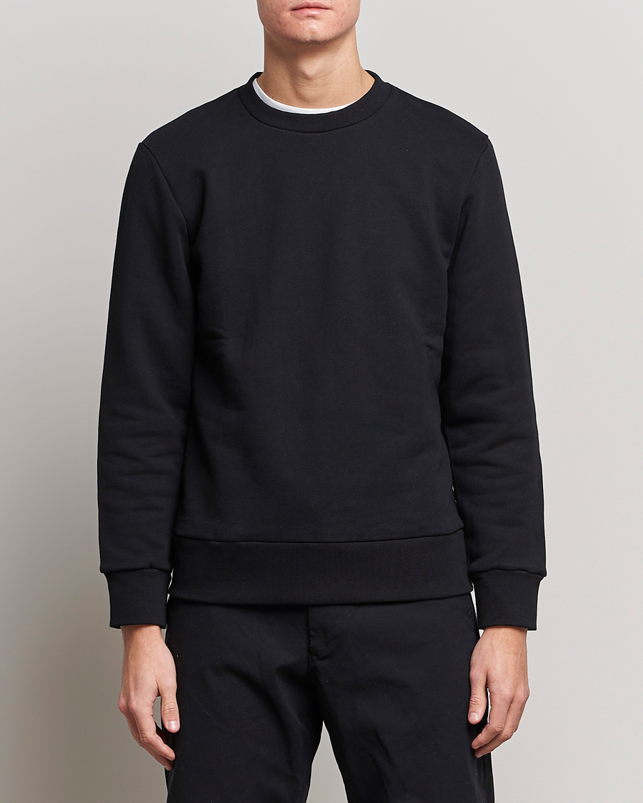 Hombres | Business & Beyond | A Day's March | Shaw Sturdy Fleece Sweatshirt Black