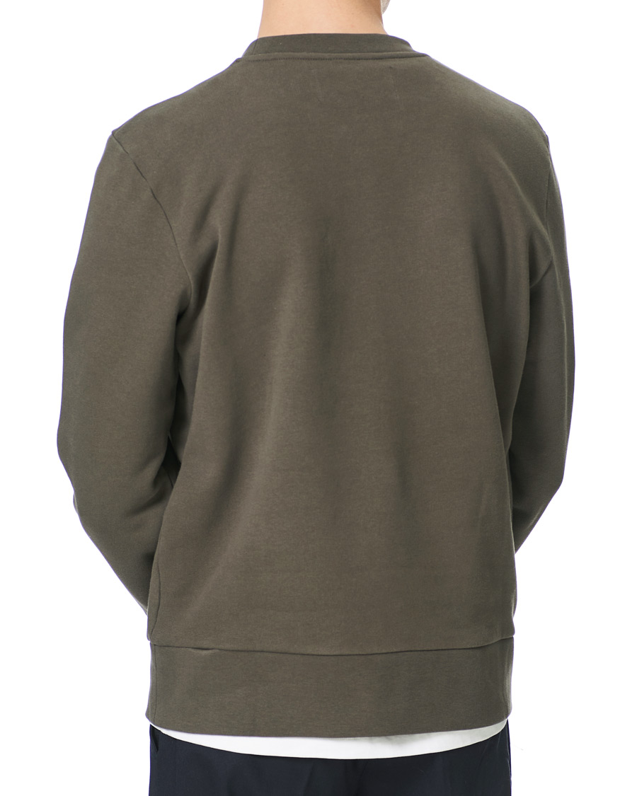 Hombres | Jerséis y prendas de punto | A Day's March | Shaw Sturdy Fleece Sweatshirt Olive