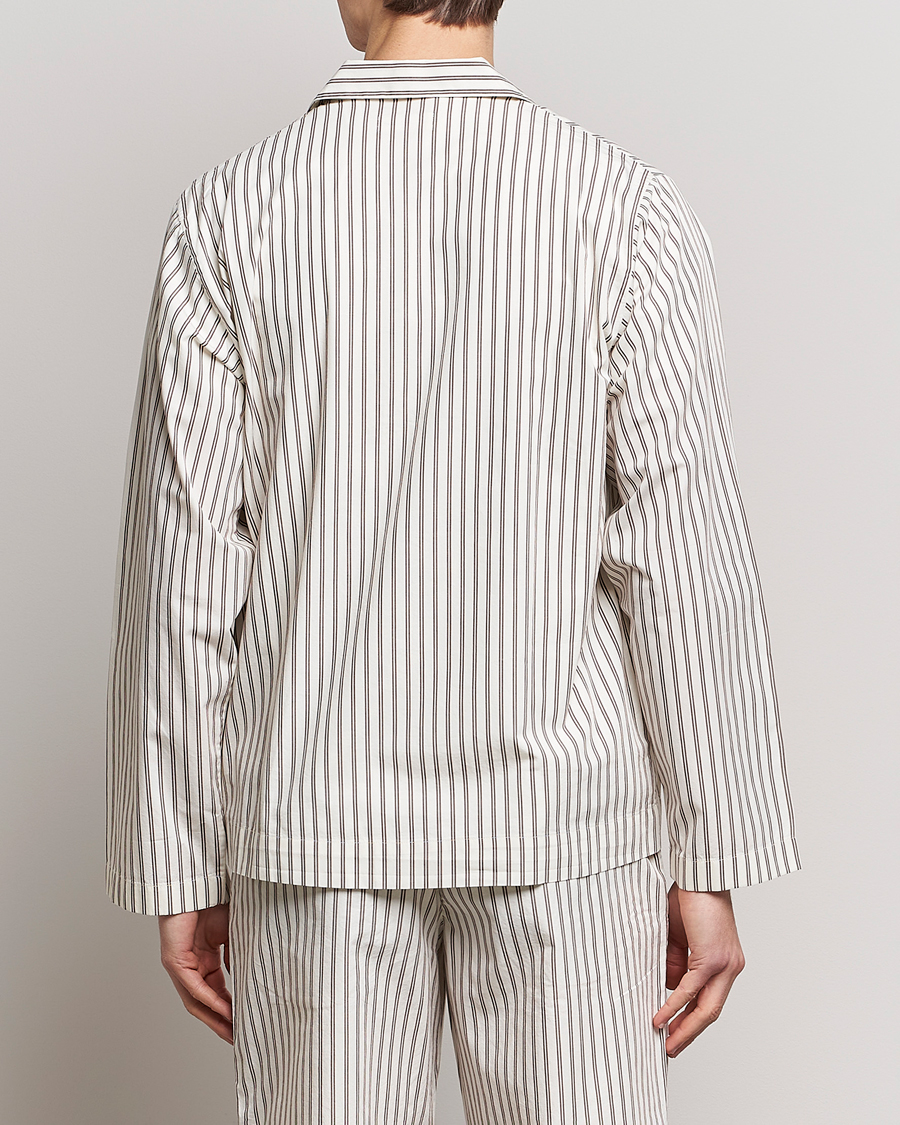 Hombres | Pijamas y batas | Tekla | Poplin Pyjama Shirt Hopper Stripes