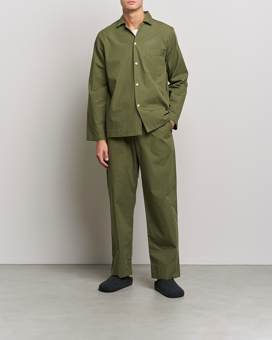 Hombres | Pijamas y batas | Tekla | Poplin Pyjama Shirt Willow
