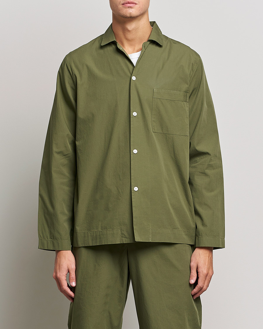 Hombres | Pijamas y batas | Tekla | Poplin Pyjama Shirt Willow