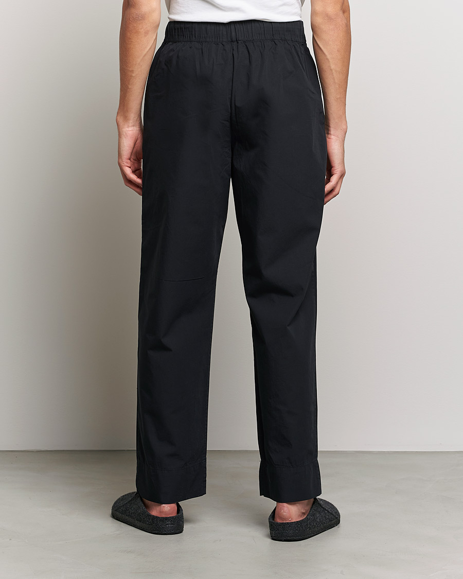 Hombres | Pijamas y batas | Tekla | Poplin Pyjama Pants All Black
