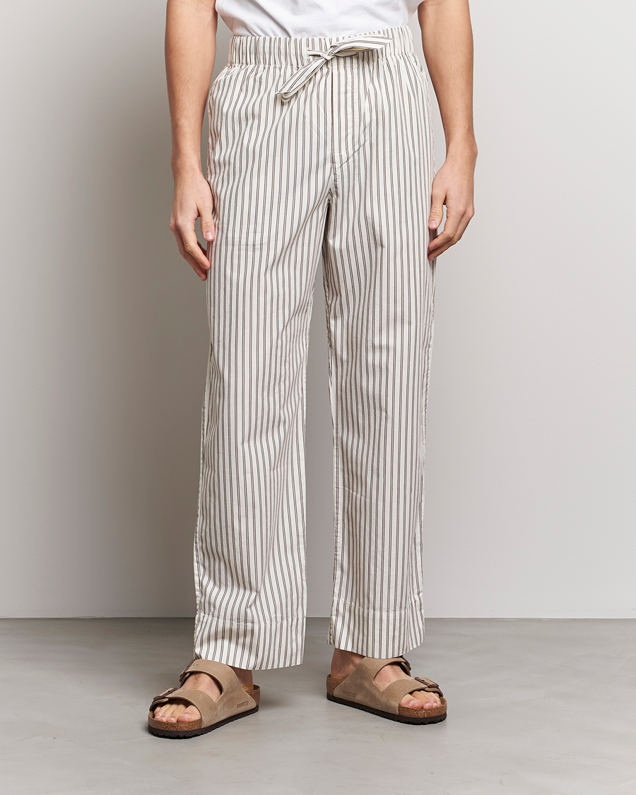 Hombres | Pijamas | Tekla | Poplin Pyjama Pants Hopper Stripes