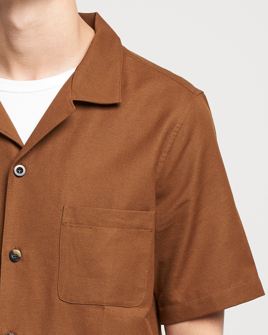 Hombres | Camisas | Private White V.C. | 3 Pocket Cruiser Shirt Cinnamon