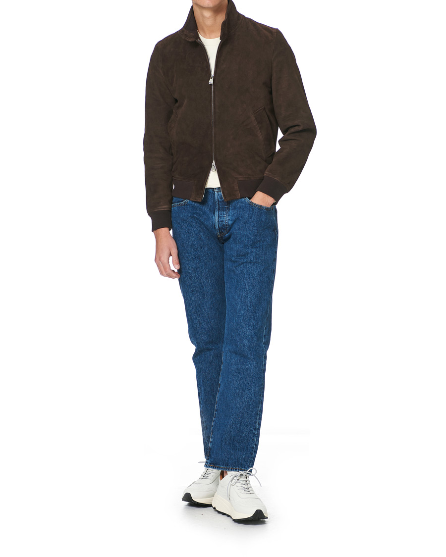 Hombres | Buttero Vinci Bianchetto Leather Running Sneaker Off White | Buttero | Vinci Bianchetto Leather Running Sneaker Off White