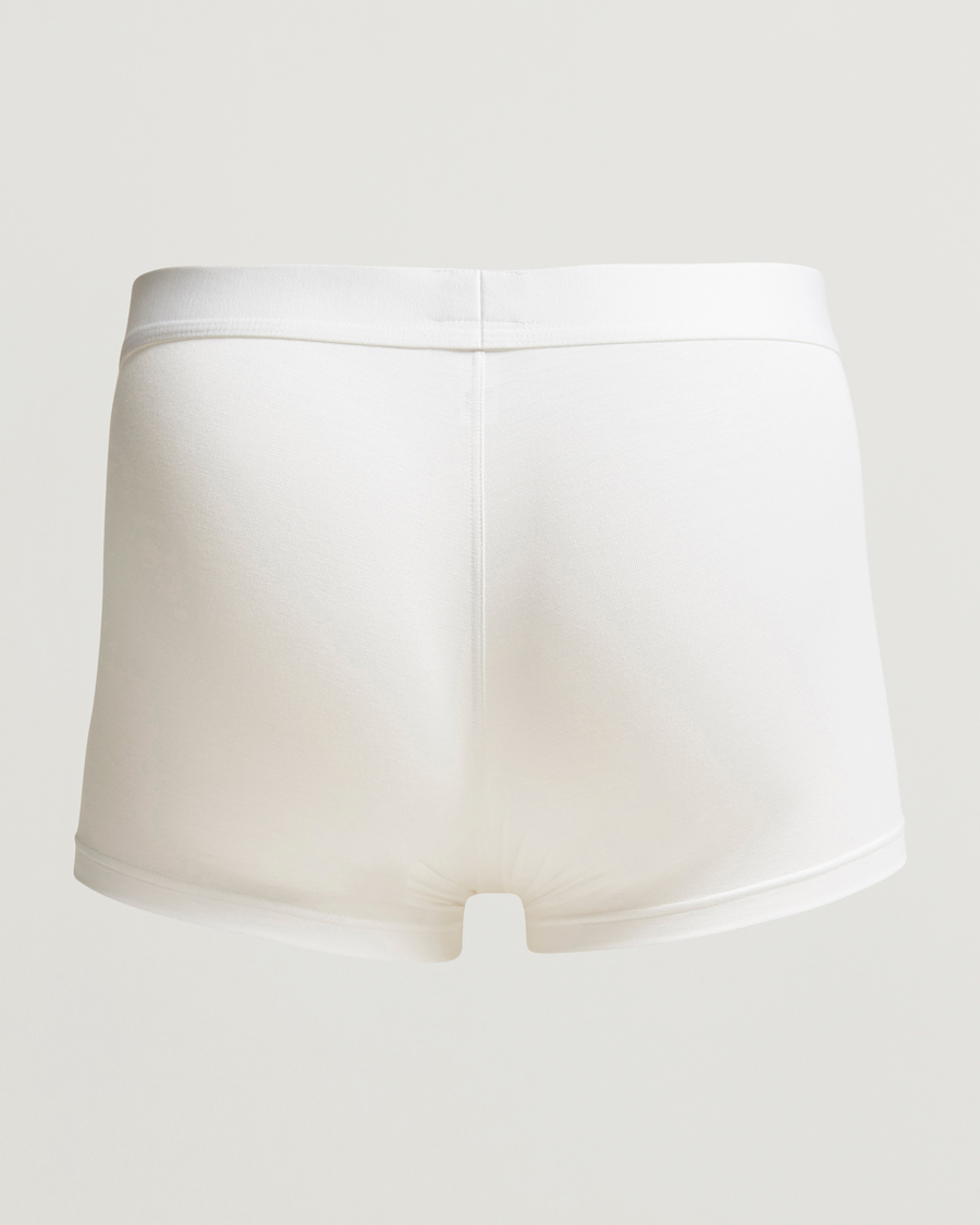 Hombres | Ropa interior y calcetines | Zimmerli of Switzerland | Micro Modal Boxer Briefs White
