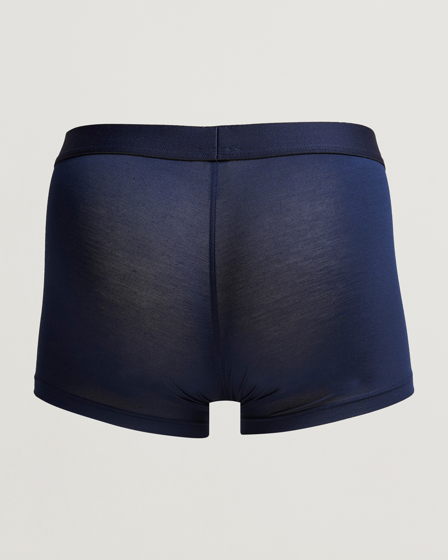 Hombres | Ropa interior y calcetines | Zimmerli of Switzerland | Micro Modal Boxer Briefs Navy