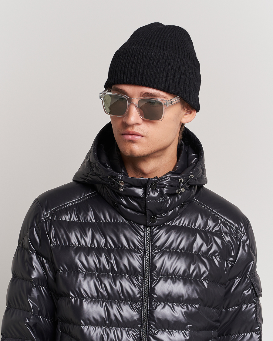 Hombres | Moncler Lunettes Arcsecond Sunglasses Crystal/Green Mirror | Moncler Lunettes | Arcsecond Sunglasses Crystal/Green Mirror
