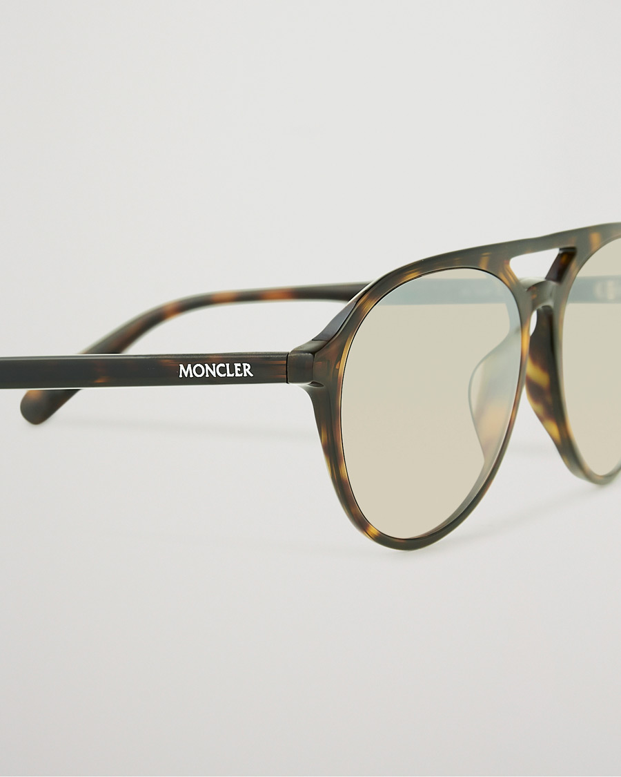Hombres | Moncler Lunettes ML0228 Sunglasses Dark Havana/Roviex | Moncler Lunettes | ML0228 Sunglasses Dark Havana/Roviex