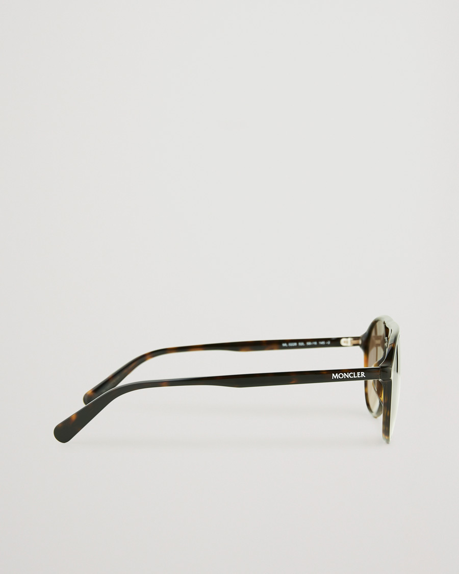 Hombres | Moncler Lunettes ML0228 Sunglasses Dark Havana/Roviex | Moncler Lunettes | ML0228 Sunglasses Dark Havana/Roviex
