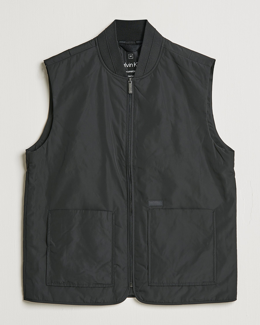Hombres | Abrigos y chaquetas | Calvin Klein | Super Lightweight Vest Black