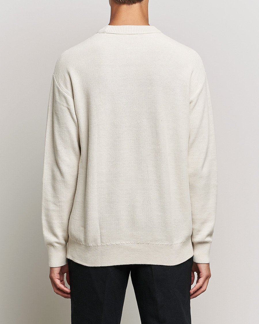 Hombres | Jerséis y prendas de punto | Calvin Klein | Texture Knitted Sweater Stony Beige
