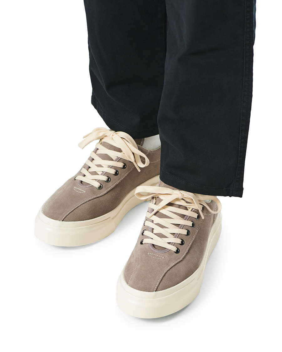 Hombres | Stepney Workers Club Dellow Suede Sneaker Grey | Stepney Workers Club | Dellow Suede Sneaker Grey