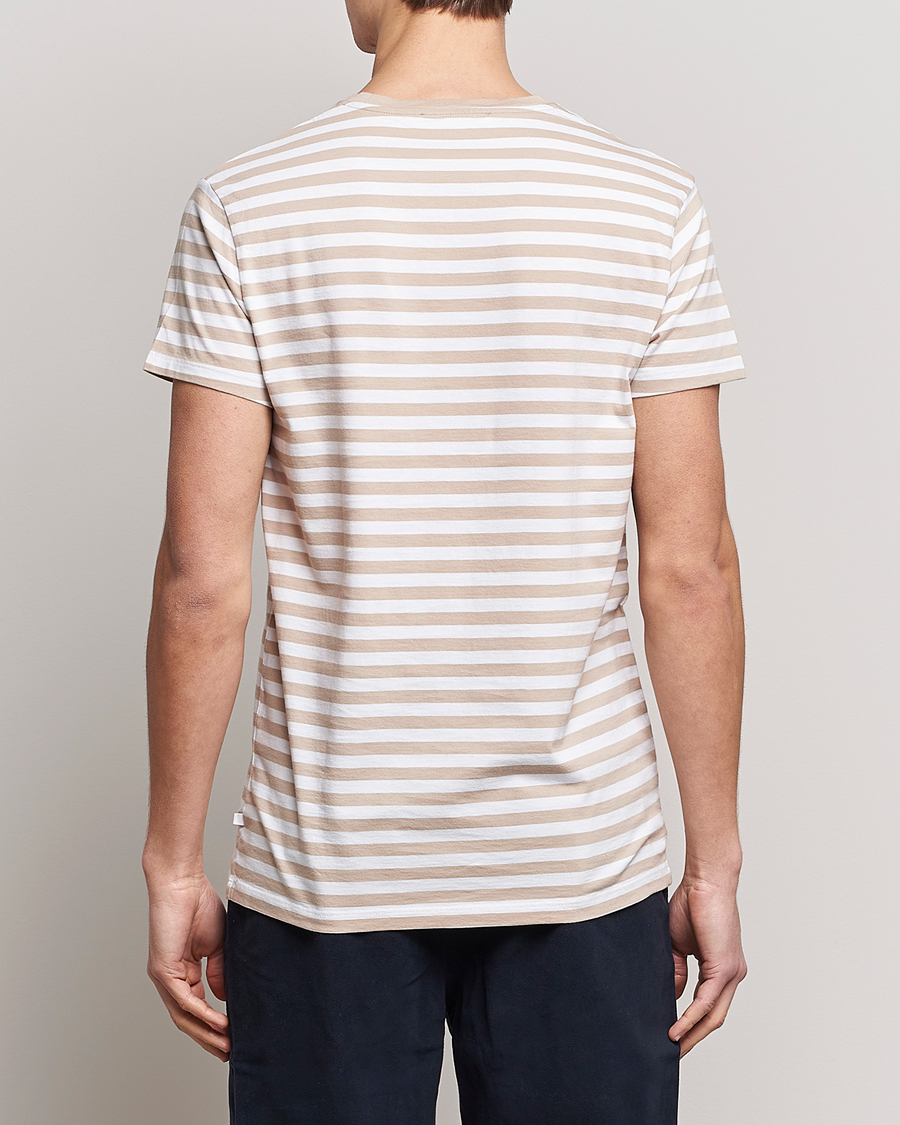Hombres | Camisetas | Samsøe Samsøe | Samsøe & Samsøe Patrick Crew Neck Tee White Pure Cashmere