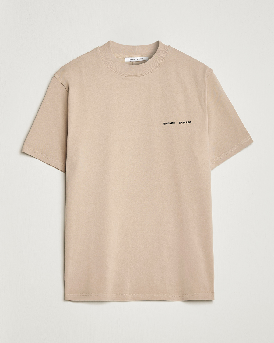 Hombres | Camisetas | Samsøe Samsøe | Norsbro Organic Cotton Tee Pure Cashmere