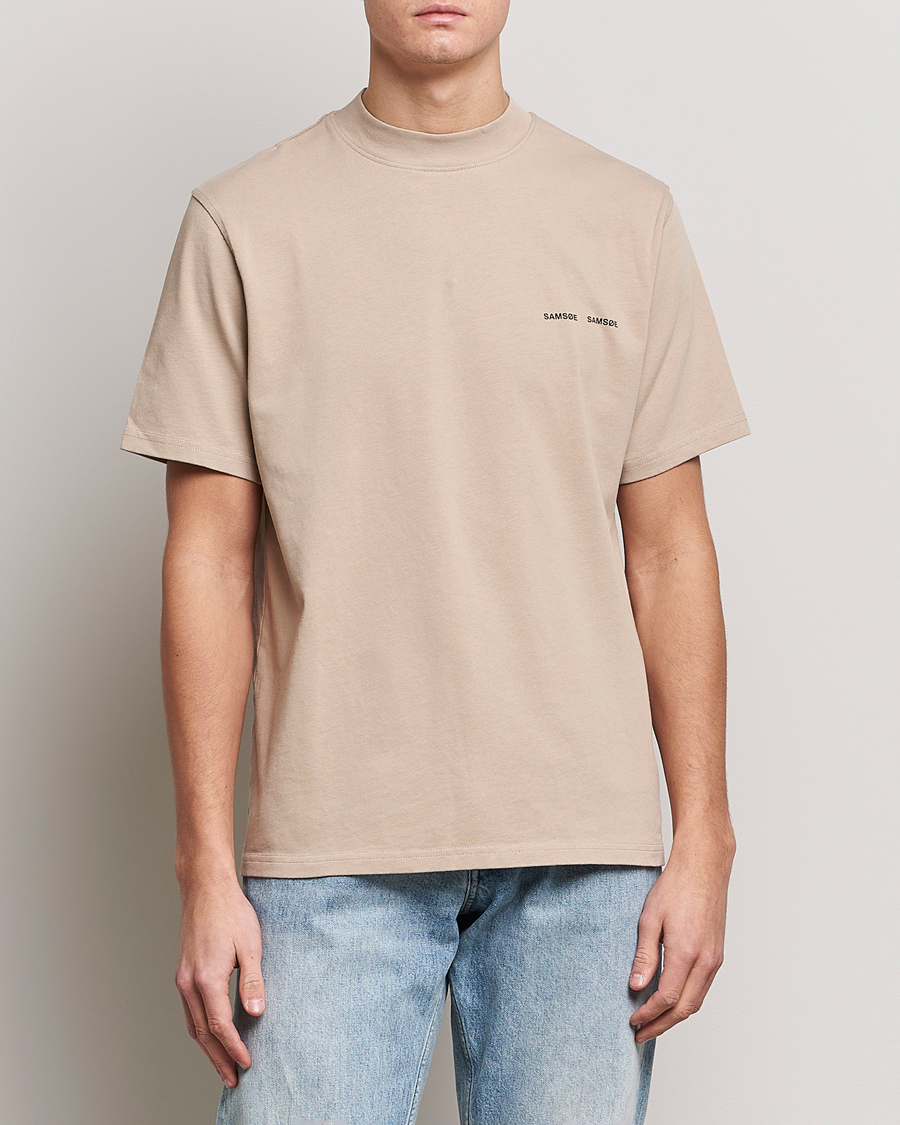 Hombres | Camisetas | Samsøe Samsøe | Norsbro Organic Cotton Tee Pure Cashmere
