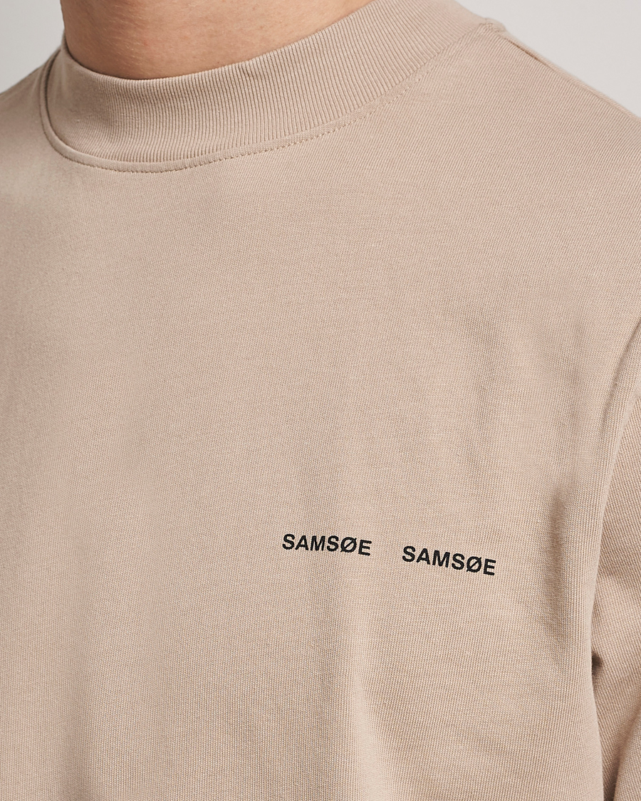 Hombres | Camisetas | Samsøe Samsøe | Norsbro Organic Cotton Tee Pure Cashmere