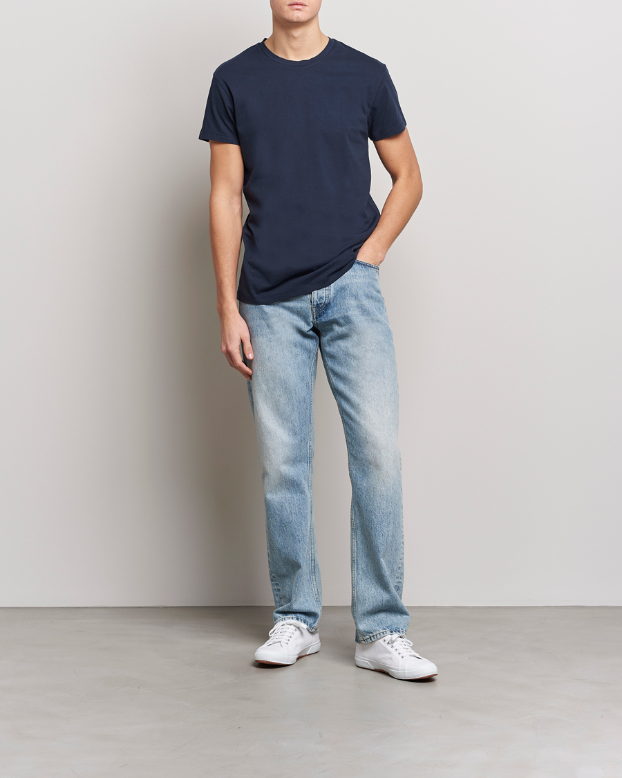 Hombres | Camisetas | Samsøe Samsøe | Kronos Crew Neck Tee Total Eclipse