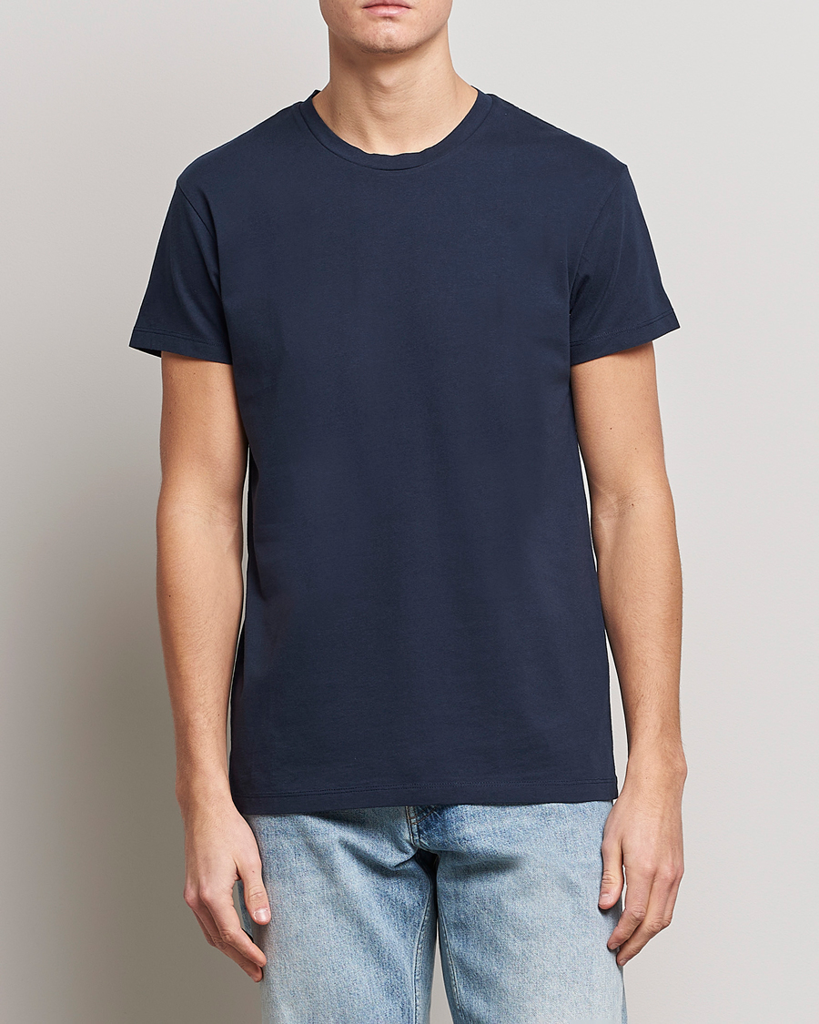 Hombres | Camisetas | Samsøe Samsøe | Kronos Crew Neck Tee Total Eclipse