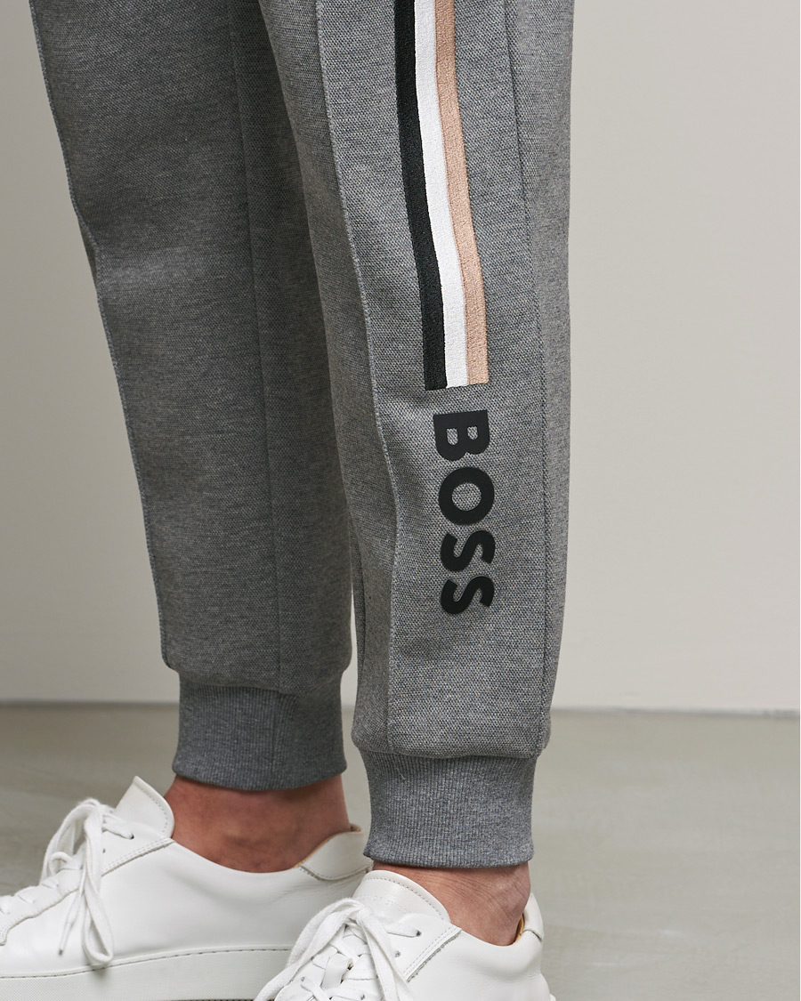 Hombres | Pantalones | BOSS BLACK | BOSS Lamont Jersey Pants Medium Grey