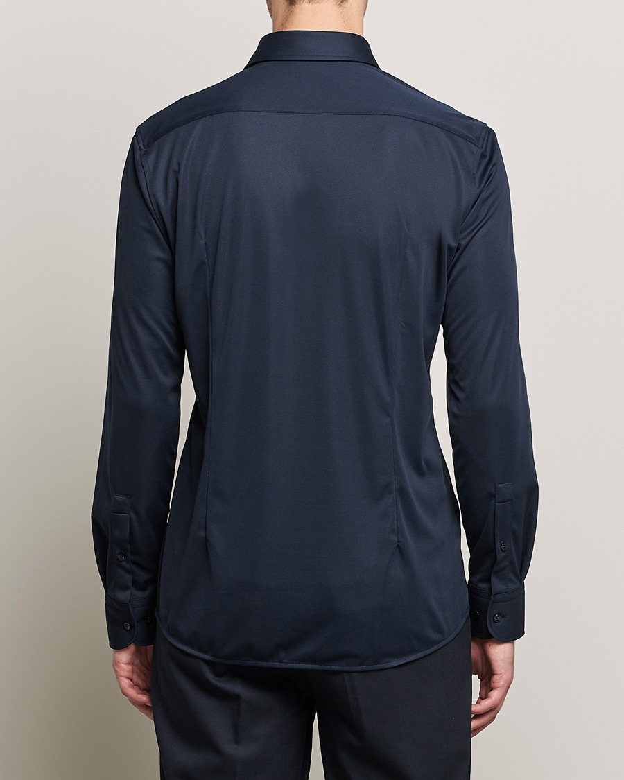 Hombres | Camisas | BOSS BLACK | Hank Performance Stretch Shirt Navy