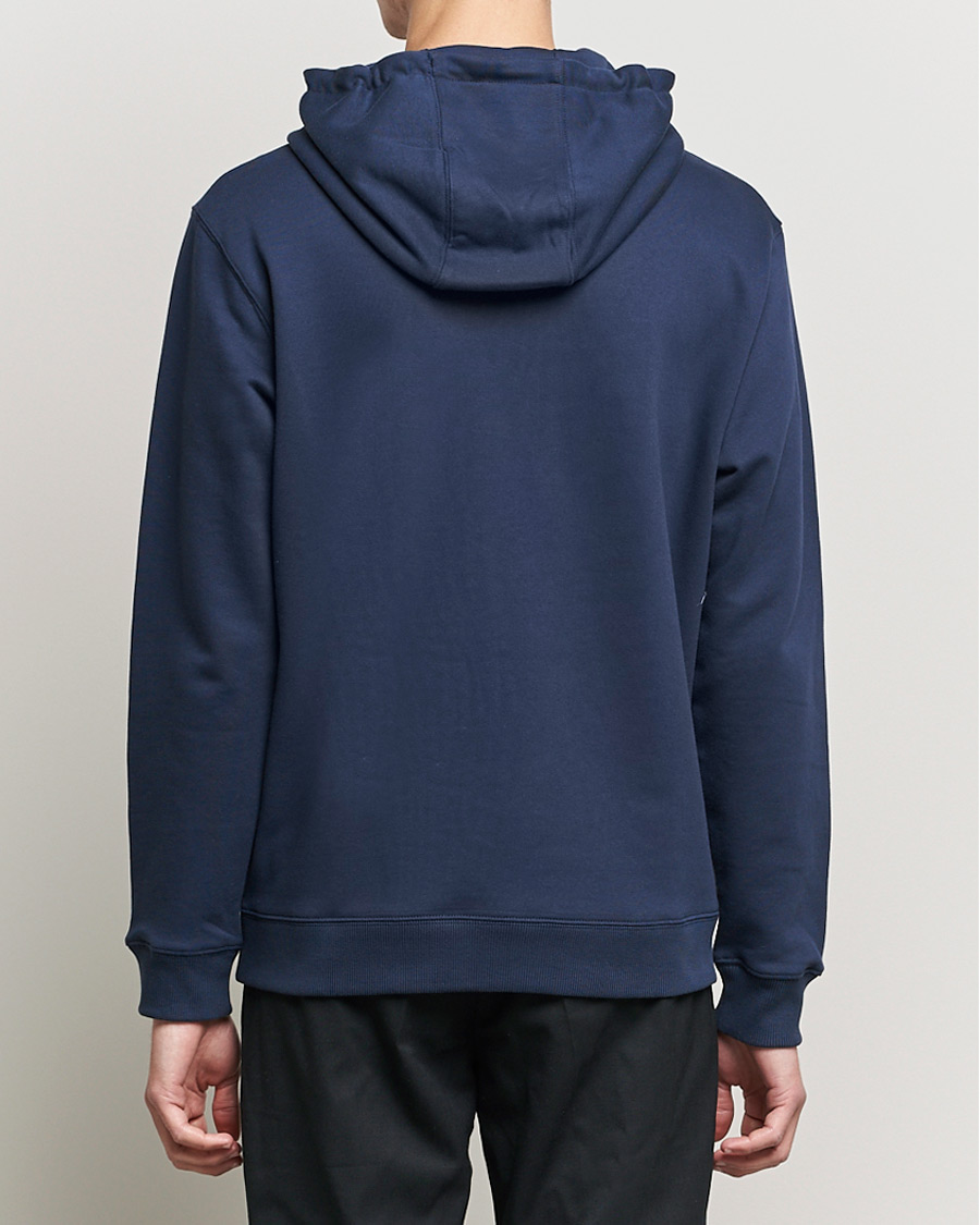 Hombres | Jerséis y prendas de punto | HUGO | Dreeman Monogram Logo Hoodie Dark Blue
