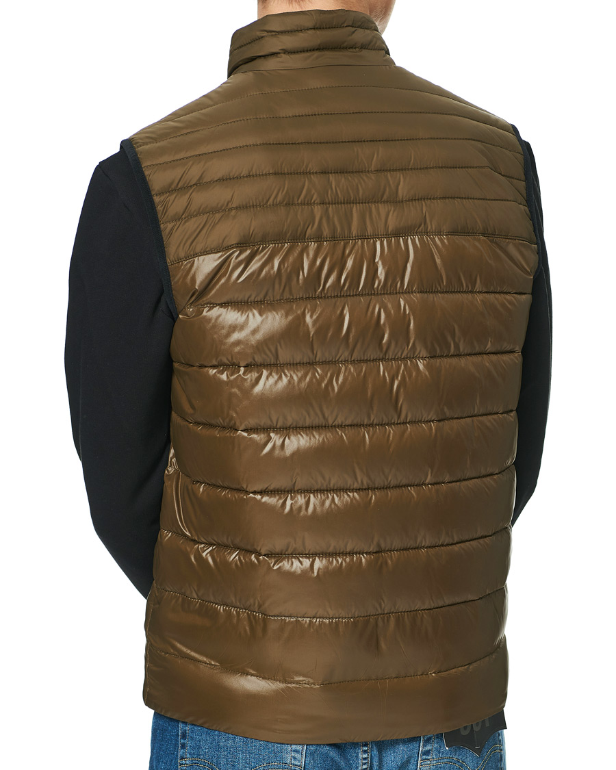 Hombres | Abrigos y chaquetas | BOSS ORANGE | Odeno Down Vest Dark Green