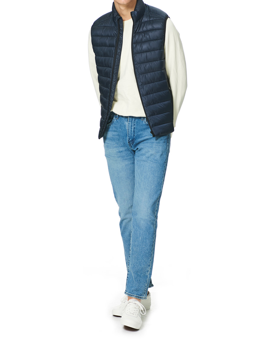 Hombres | Abrigos y chaquetas | Calvin Klein | Recycled Side Logo Down Vest Navy