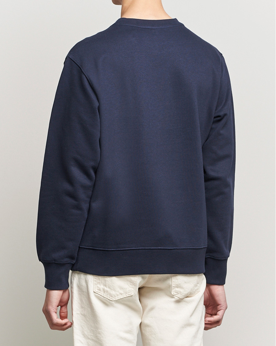 Hombres | Jerséis y prendas de punto | Nudie Jeans | Frasse Sunshine Ark Sweatshirt Navy