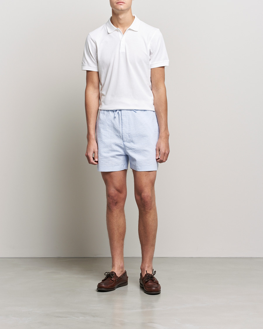 Hombres | Pantalones cortos | Tiger of Sweden | Birsh Shorts Light Blue