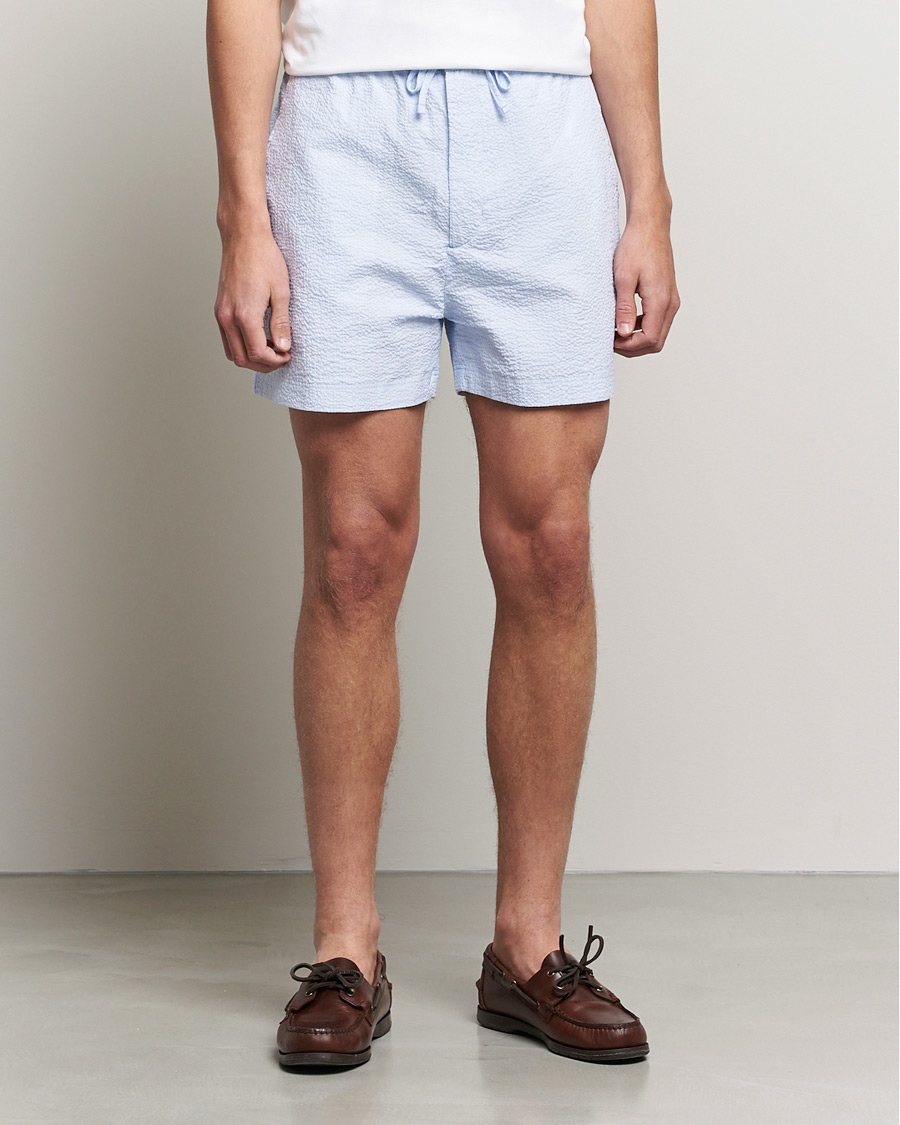 Hombres | Pantalones cortos | Tiger of Sweden | Birsh Shorts Light Blue
