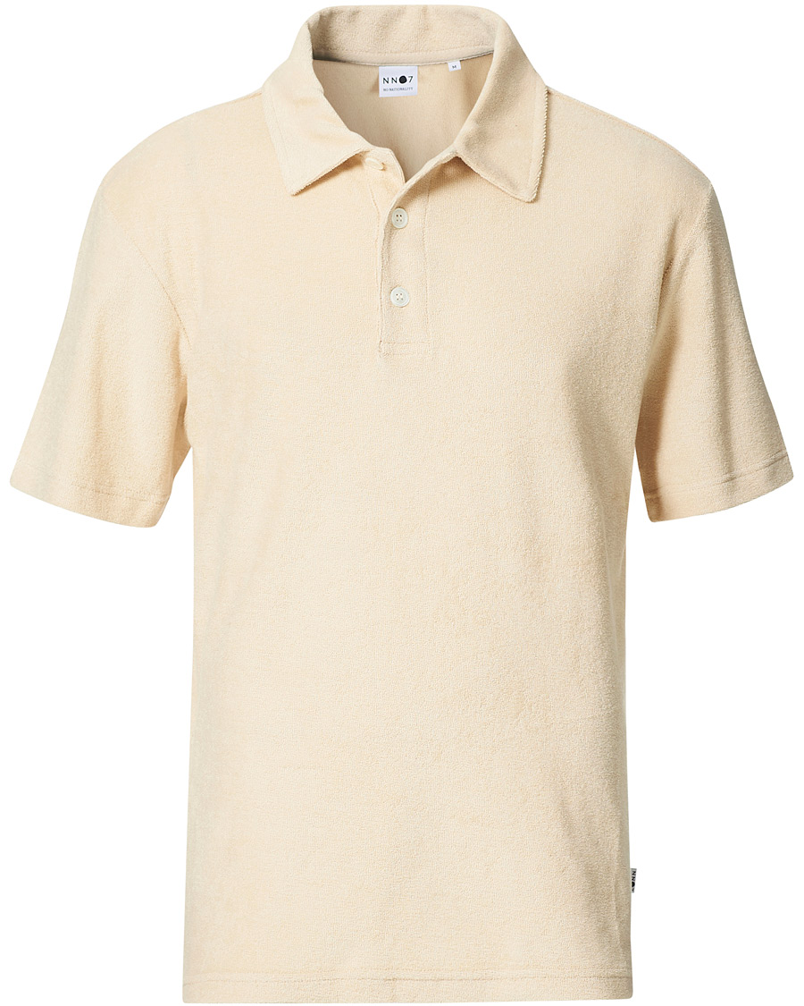 Hombres | Polos | NN07 | Joey Terry Polo Ecru