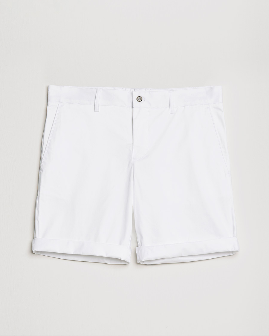 Hombres | Pantalones cortos | J.Lindeberg | Nathan Super Satin Shorts White