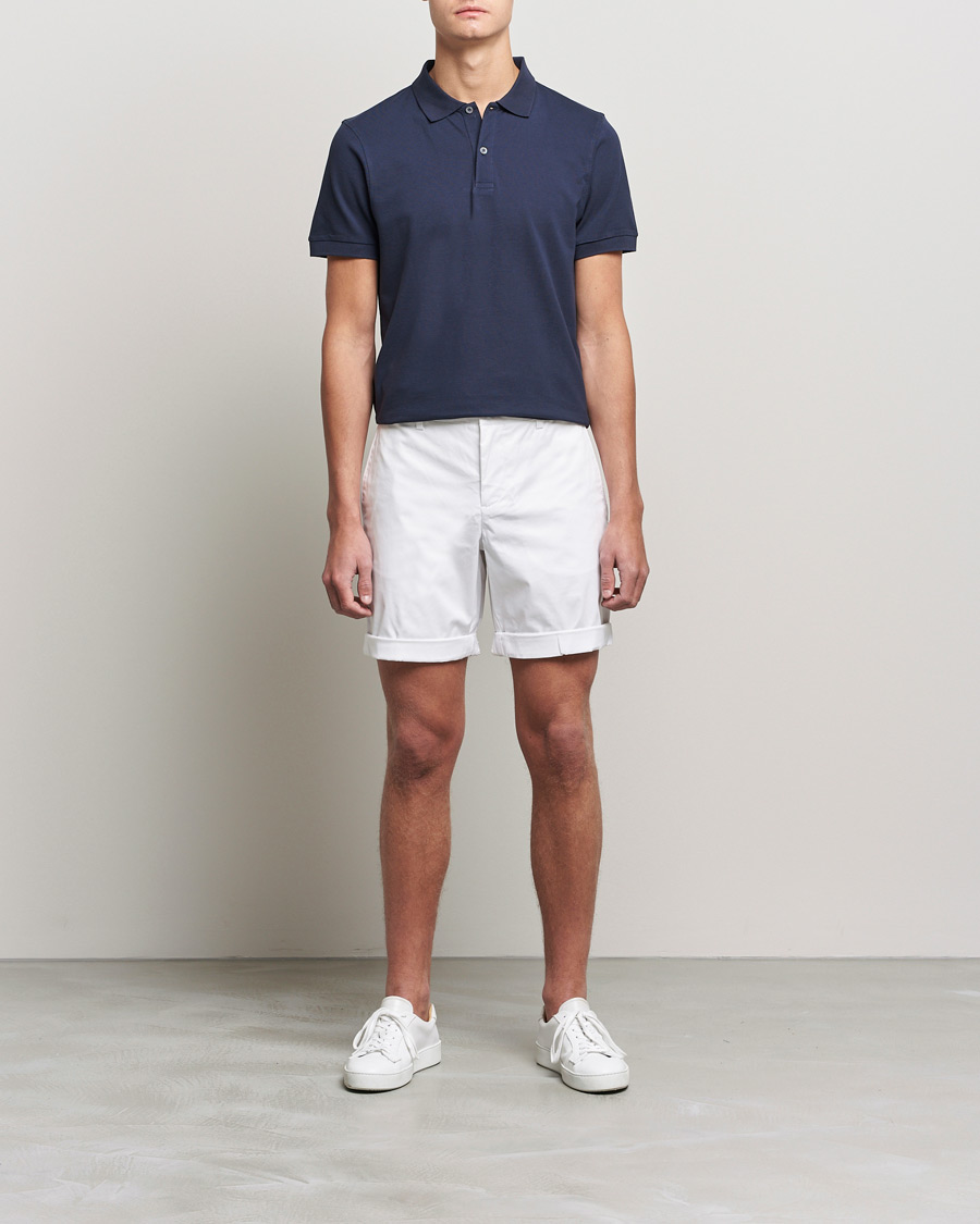 Hombres | Pantalones cortos | J.Lindeberg | Nathan Super Satin Shorts White