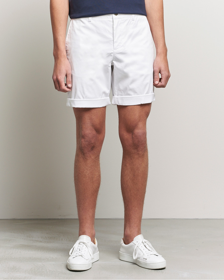 Hombres | Pantalones cortos | J.Lindeberg | Nathan Super Satin Shorts White