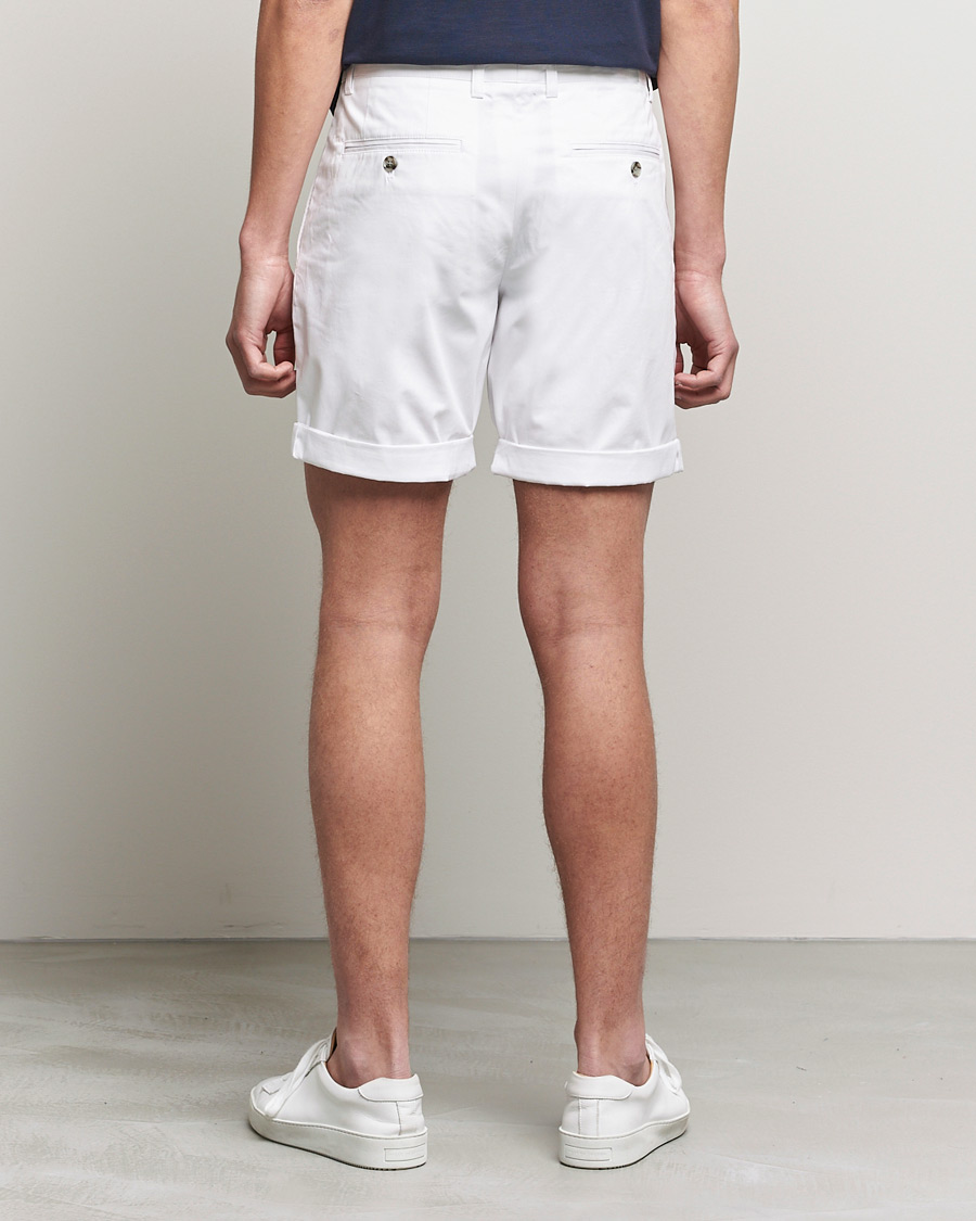 Hombres | Pantalones cortos | J.Lindeberg | Nathan Super Satin Shorts White