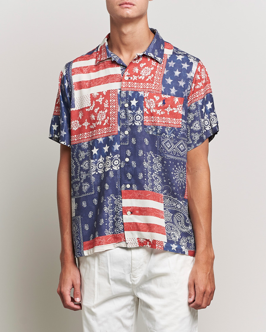 Hombres | Camisas | Polo Ralph Lauren | Printed Short Sleeve Resort Collar Shirt Multi