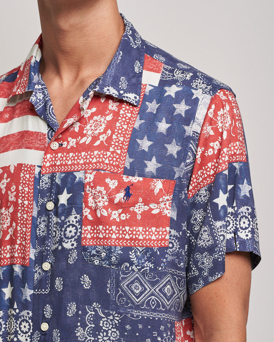 Hombres | Camisas | Polo Ralph Lauren | Printed Short Sleeve Resort Collar Shirt Multi