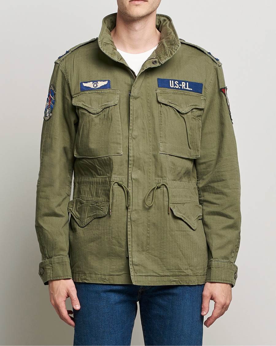 Men | Classic jackets | Polo Ralph Lauren | M65 Field Jacket Olive Mountain