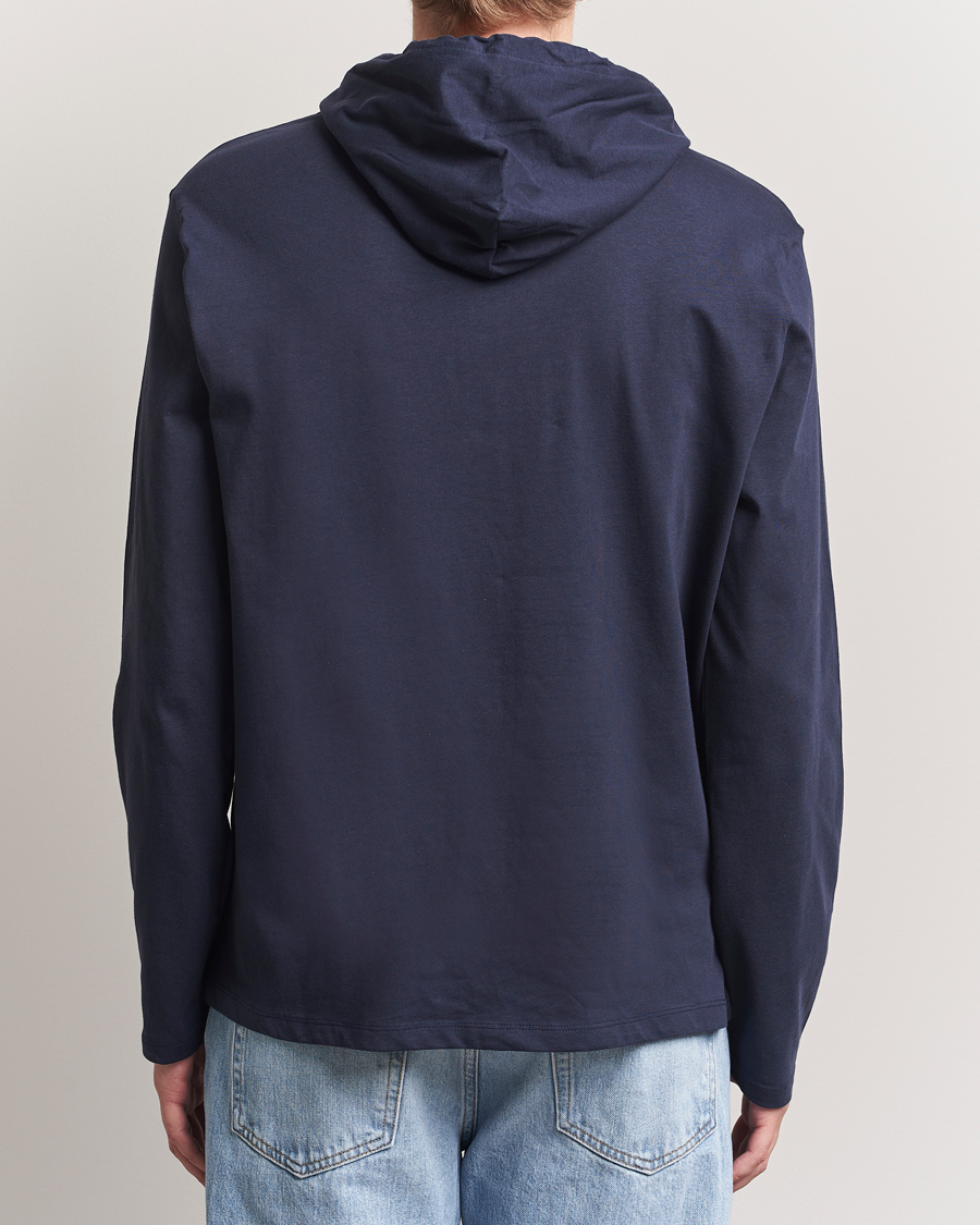 Hombres | Jerséis y prendas de punto | Polo Ralph Lauren | Long Sleeve Hooded T-Shirt Ink