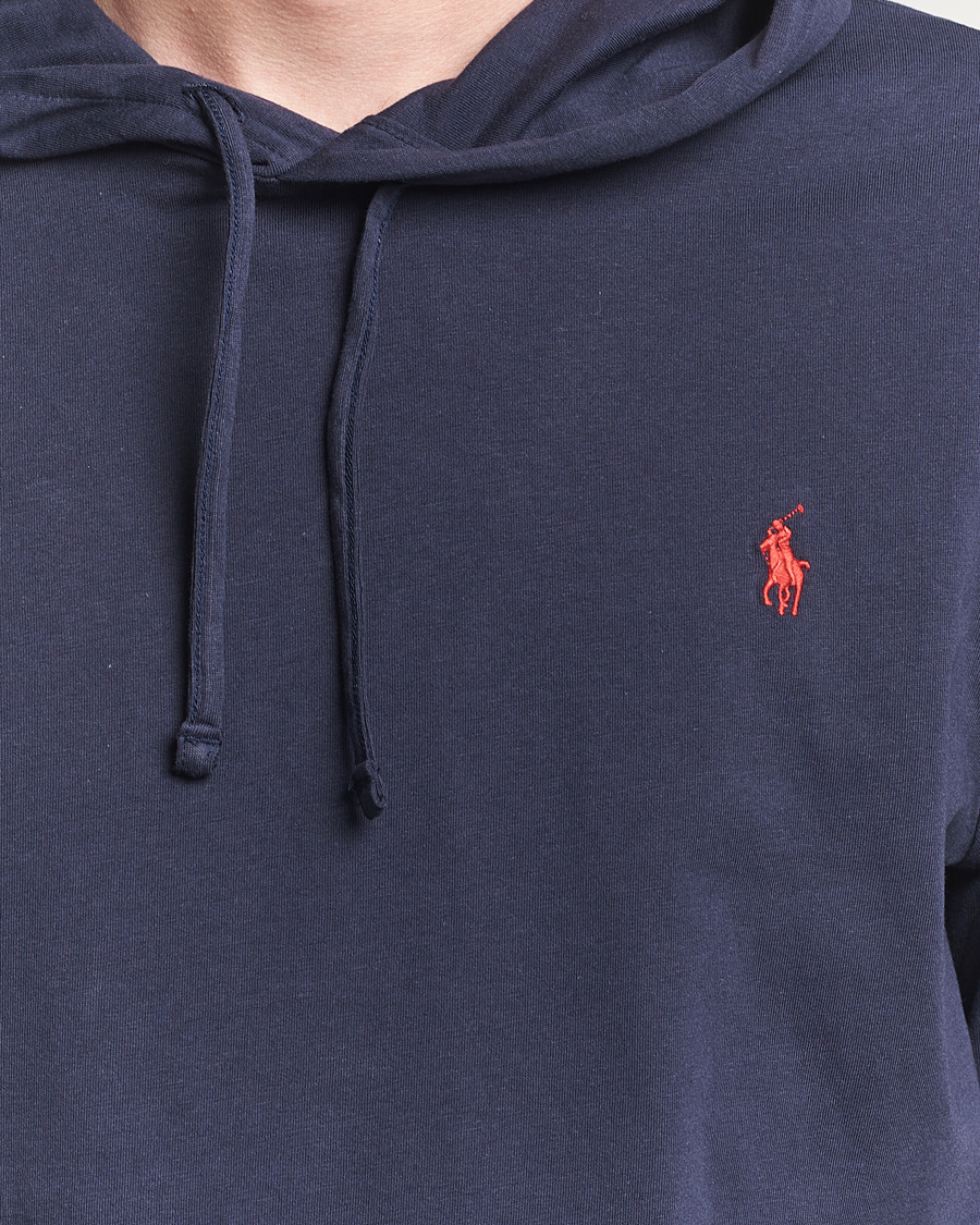 Hombres | Jerséis y prendas de punto | Polo Ralph Lauren | Long Sleeve Hooded T-Shirt Ink