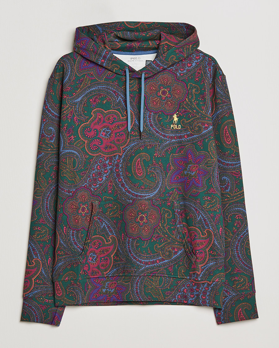 Hombres | Jerséis y prendas de punto | Polo Ralph Lauren | Double Knit Paisley Hoodie Multi