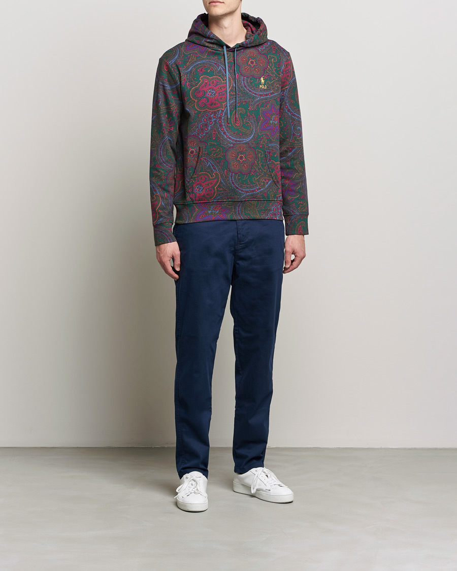 Hombres | Jerséis y prendas de punto | Polo Ralph Lauren | Double Knit Paisley Hoodie Multi